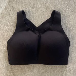 lululemon enlite bra - 34DD - black